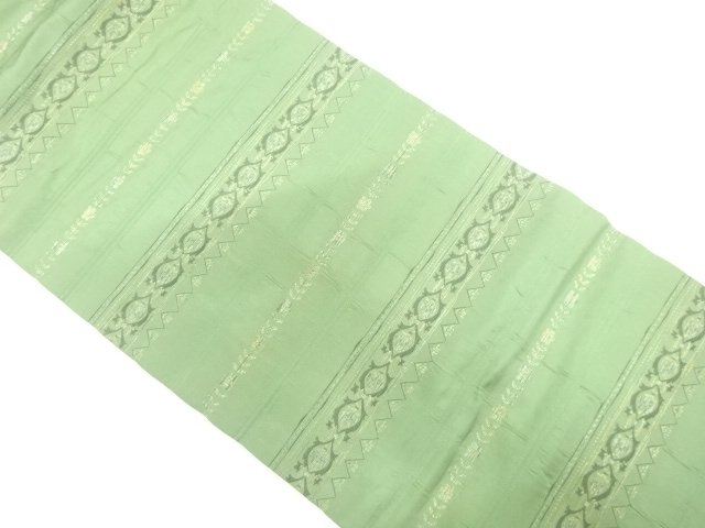 JAPANESE KIMONO / NAGOYA OBI / WOVEN FLOWER SARASA